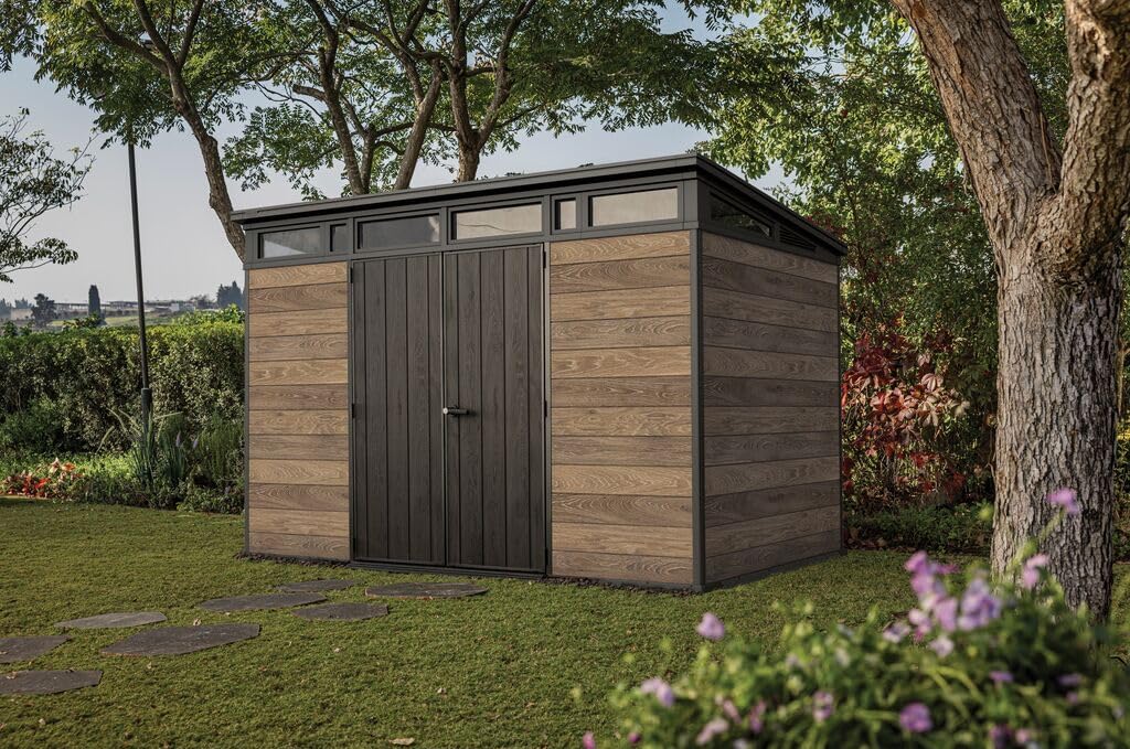 Abri de Jardin Signature 117 - Aspect Bois Douglas - 7,4m - KETER