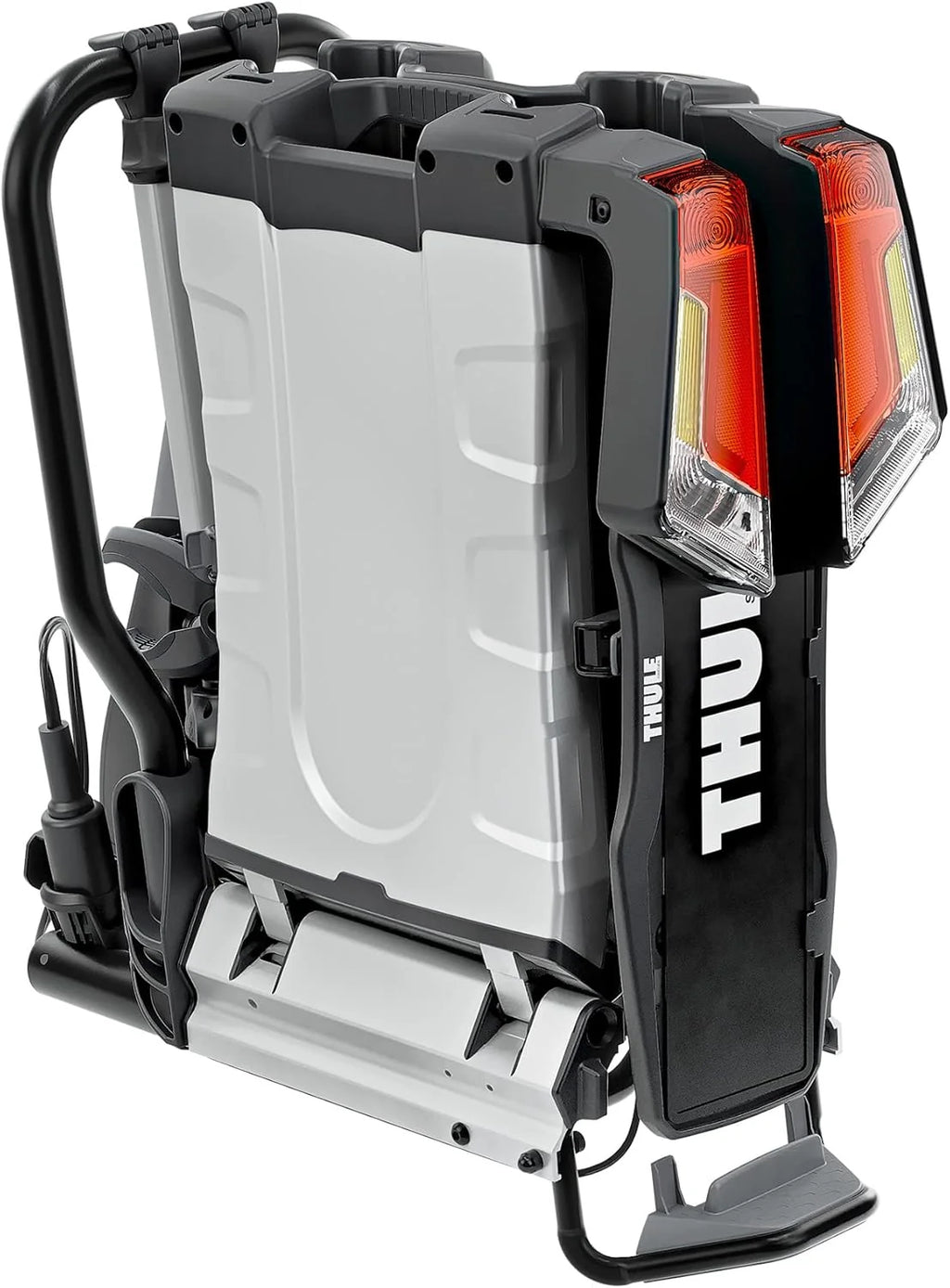 Thule EasyFold XT Porte-Vélos, Porte-Vélos sur Attelage Black/Aluminum 2 Bikes
