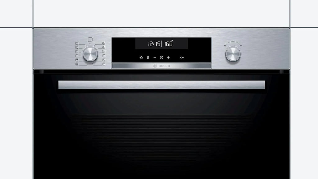 Bosch HBG5780S0 - Série 6, Four encastrable - Multi-fonctions - Pyrolyse - Grande capacité de 71 L - 3600 W - Inox