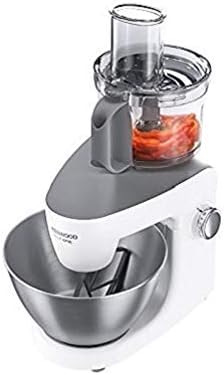 Kenwood MultiOne Robot Ptissier KHH326WH, Bol Multifonction, Centrifugeuse, Blender, Presse-Agrumes et Hachoir, 1000 W, 4,3 Litres, Plastique, Blanc