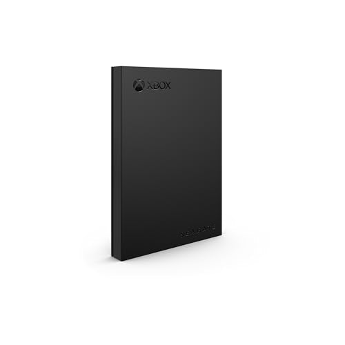 Seagate Game Drive pour Xbox 2To, Disque Dur Externe, HDD Portable, USB 3.2, Noir, certifié Xbox, LED RVB, Services Rescue (STKX2000403)