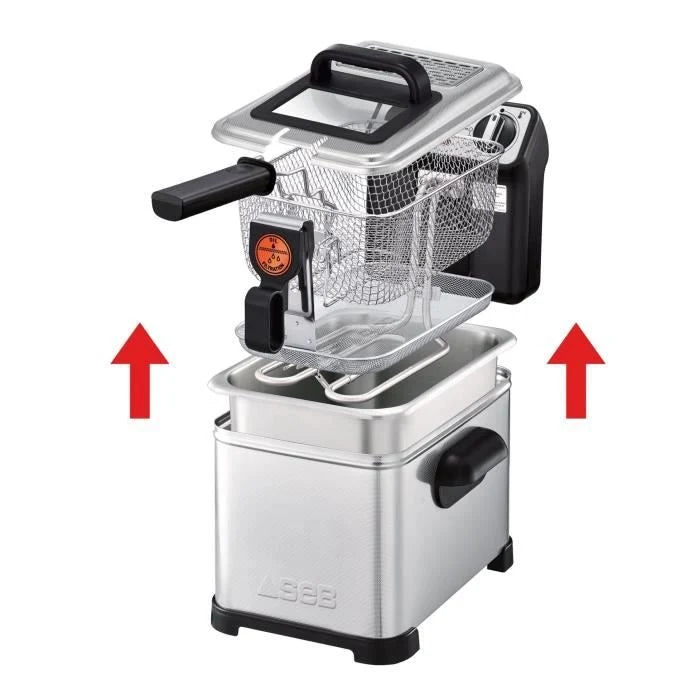 Friteuse Seb FILTRA PRO Semi Professionnelle, Thermostat Reglable FR518100