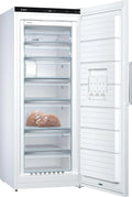 Bosch GSN54AWCV Série 6 Congélateur XXL 176 x 70 cm extra large 327 L NoFrost ne dégivrage plus jamais avec éclairage LED uniforme BigBox Espace pour gros aliments congelés Blanc