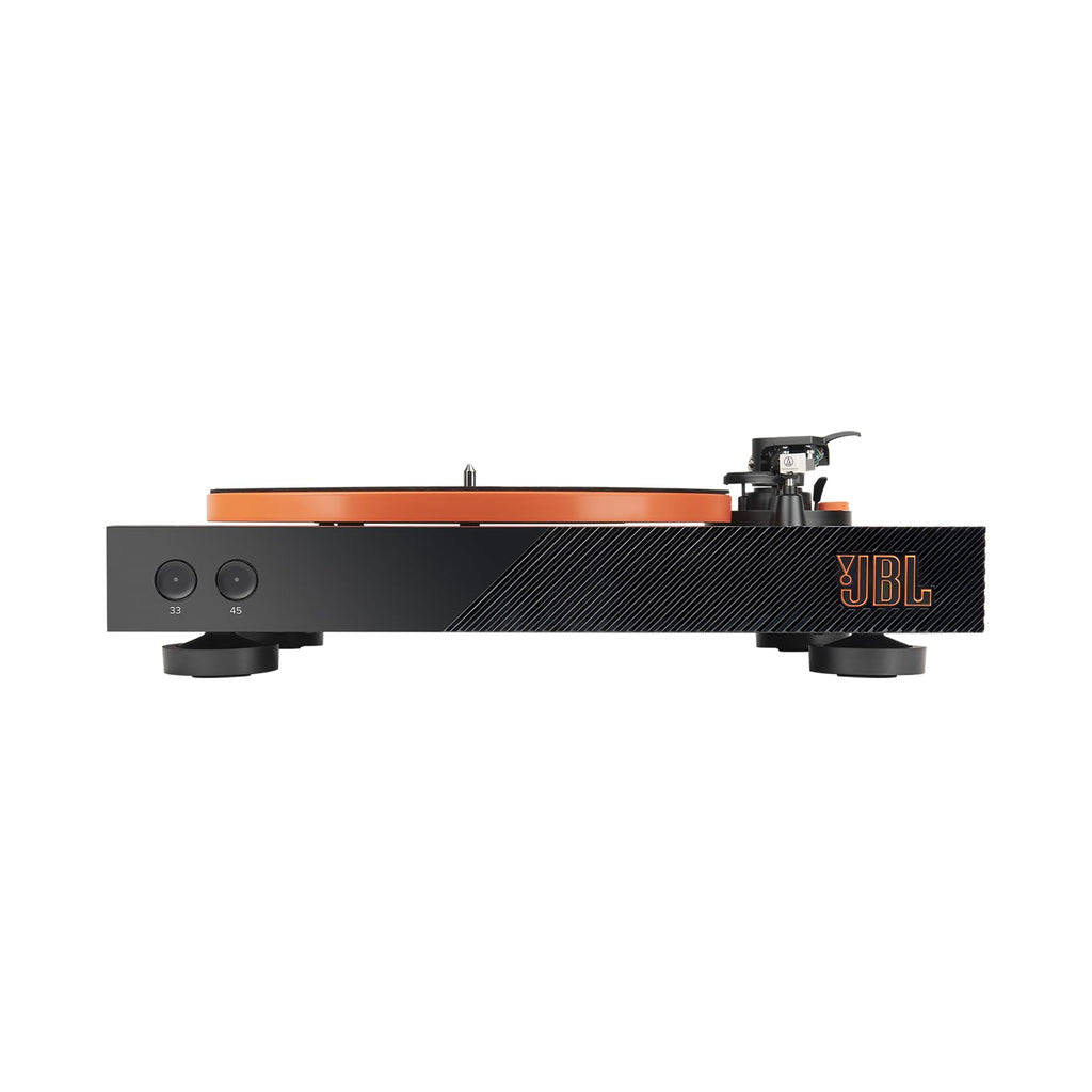 JBL Spinner BT, Platine Bluetooth avec AptX-HD, design dynamique, porte-cellule amovible, plateau en aluminium et entraînement par courroie, cellule m