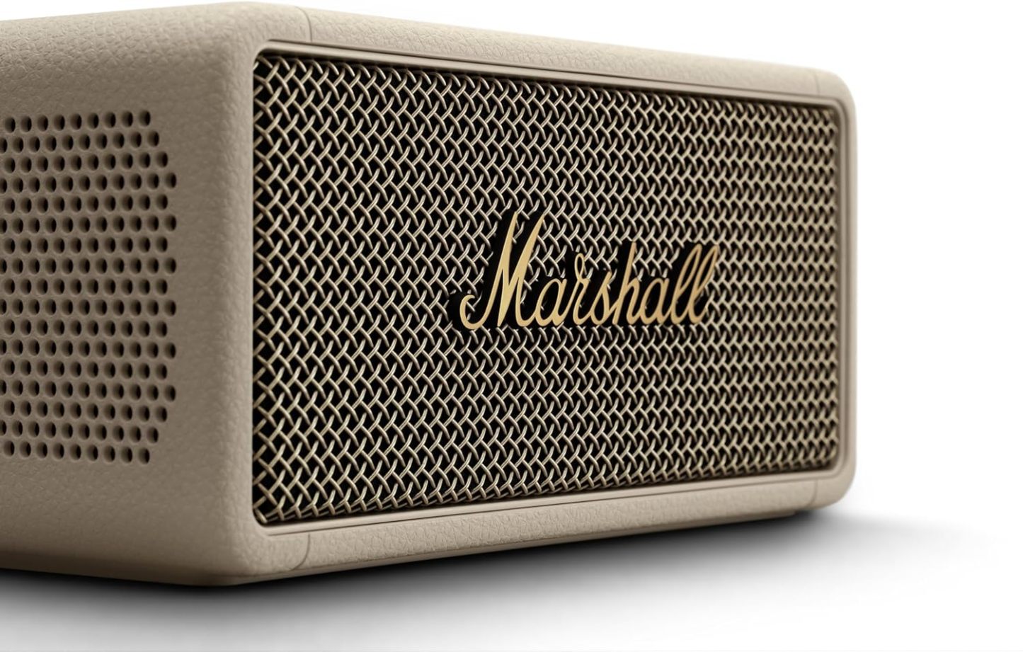 Marshall Middleton enceinte Bluetooth portable sans fil, plus de 20 heures d’autonomie, étanche IP67 – Crème