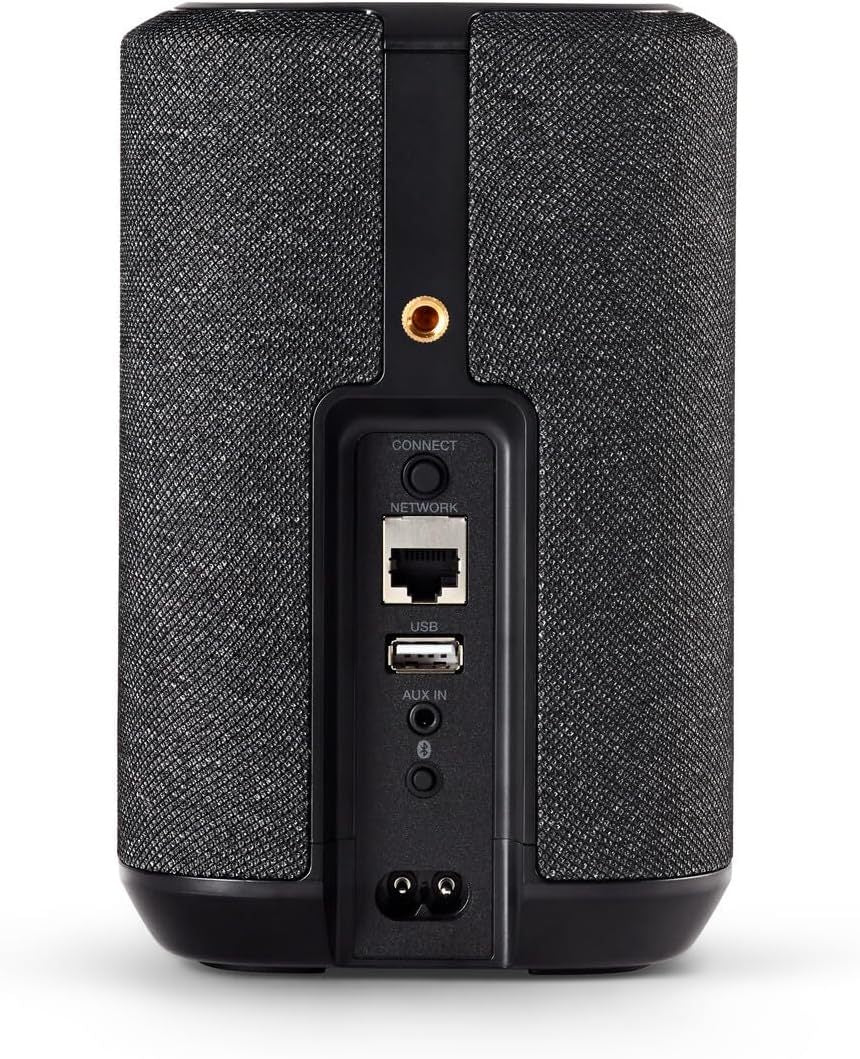 Denon Home 150 enceinte multiroom Hi-Fi avec HEOS intégré, Alexa intégrée, Wi-Fi, Bluetooth, USB, AirPlay 2, audio Hi-Res, noir