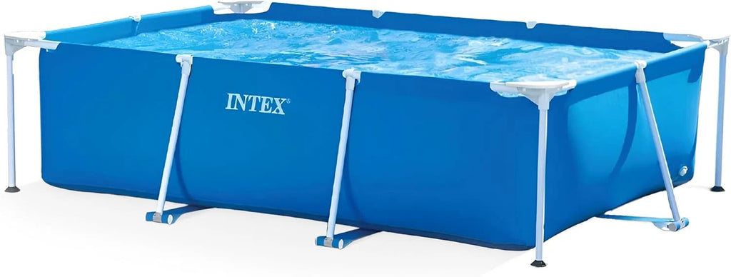 Intex - 28272NP - Piscine Metal Frame Junior rectangulaire Tubulaire (l) 3,00 x (l) 2,00 x (h) 0,75m