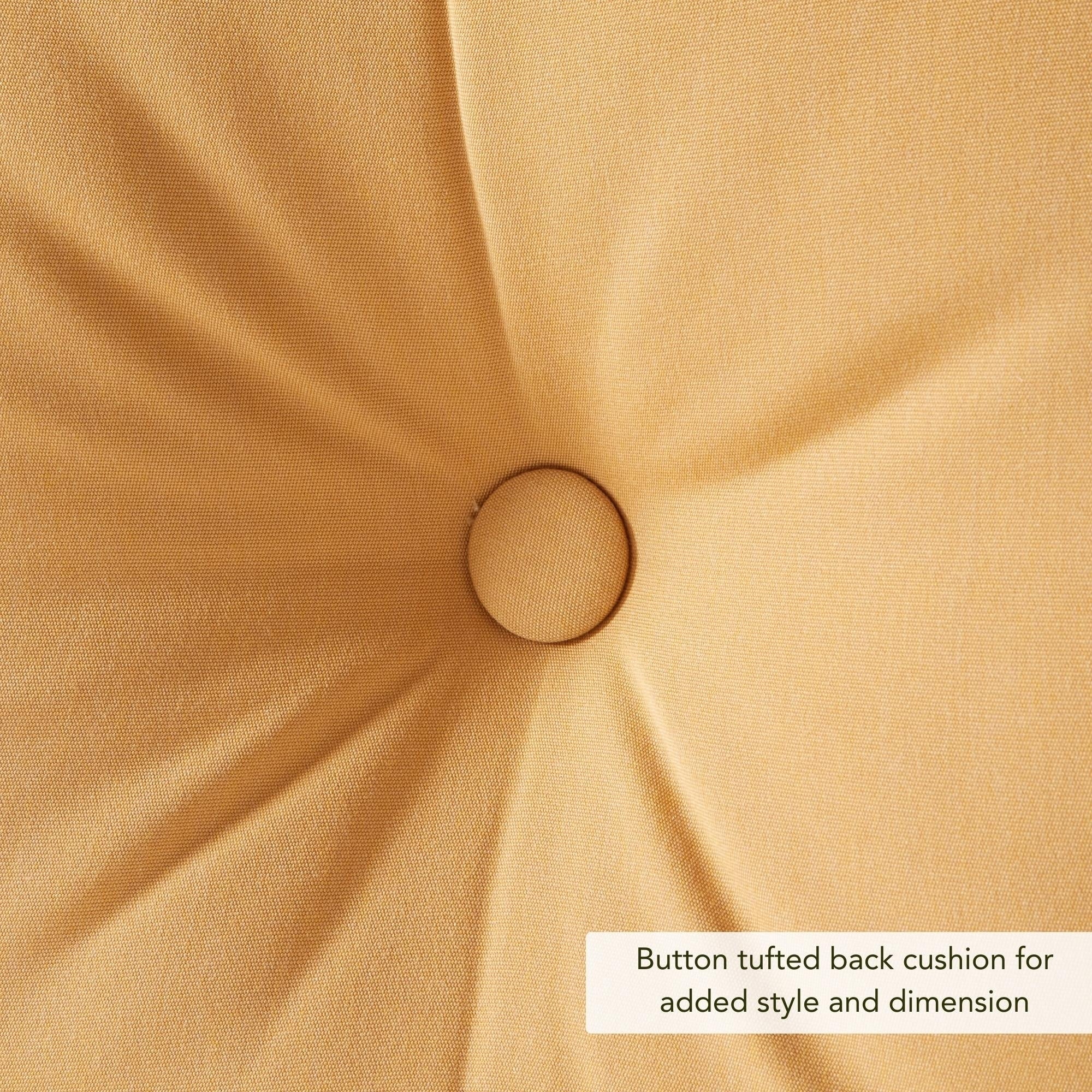 Ensemble de deux coussins d'extérieur haut de gamme Sunbrella pour assise profonde