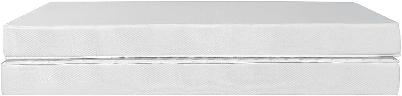 Vente-unique - Matelas clic-clac 130×190 cm ROOMIE de YSMÉE – Grand Confort épaisseur 16 cm, Mousse Haute qualité pour Soutien équilibré, idéal canapé-lit et Couchage Quotidien, Fabrication Robuste