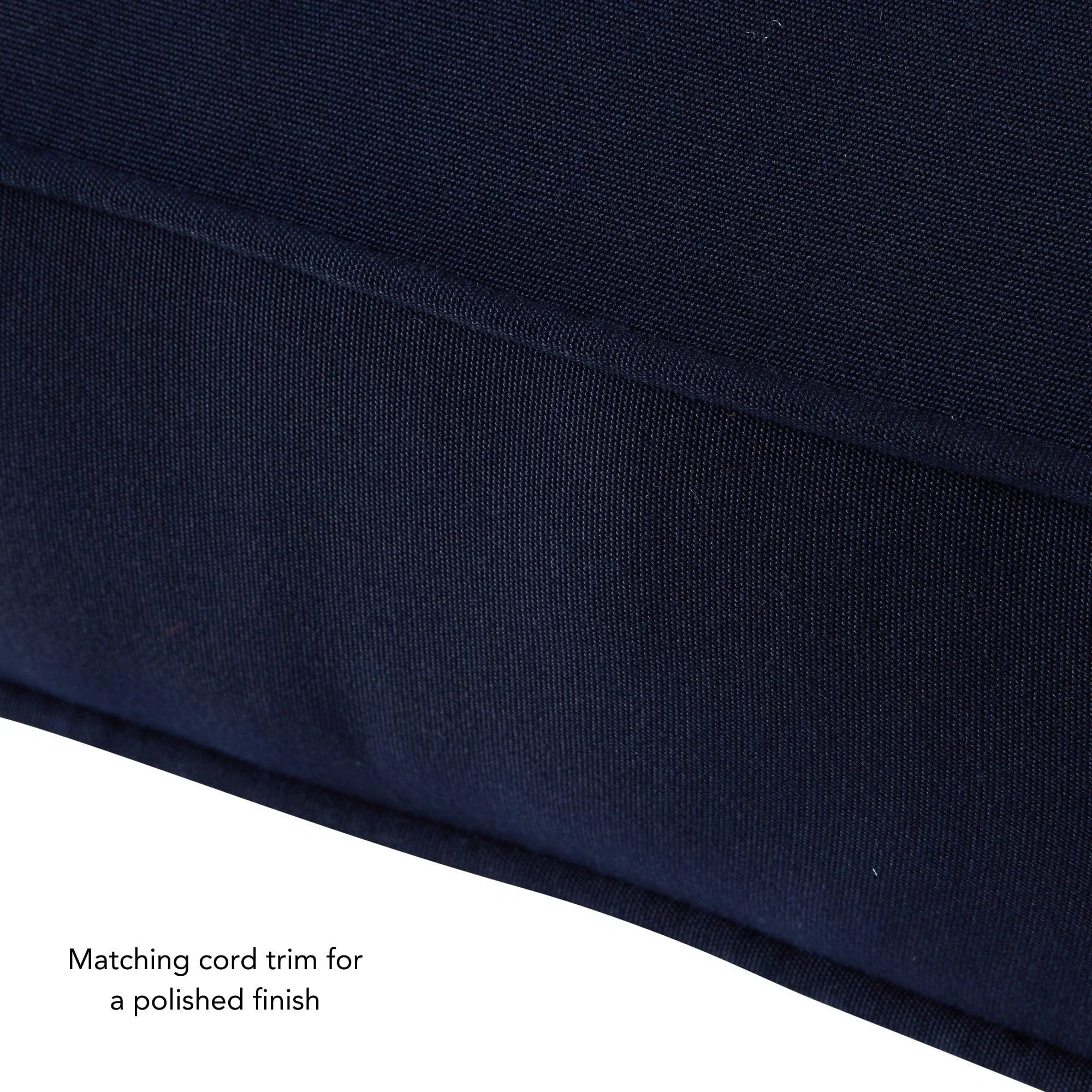 Ensemble de deux coussins d'extérieur haut de gamme Sunbrella pour assise profonde