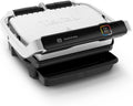 Tefal OptiGrill Elite gril de contact, 12 programmes, écran numérique avec indicateur de cuisson, plaques amovibles, gril électrique, acier inoxydable, GC750D16