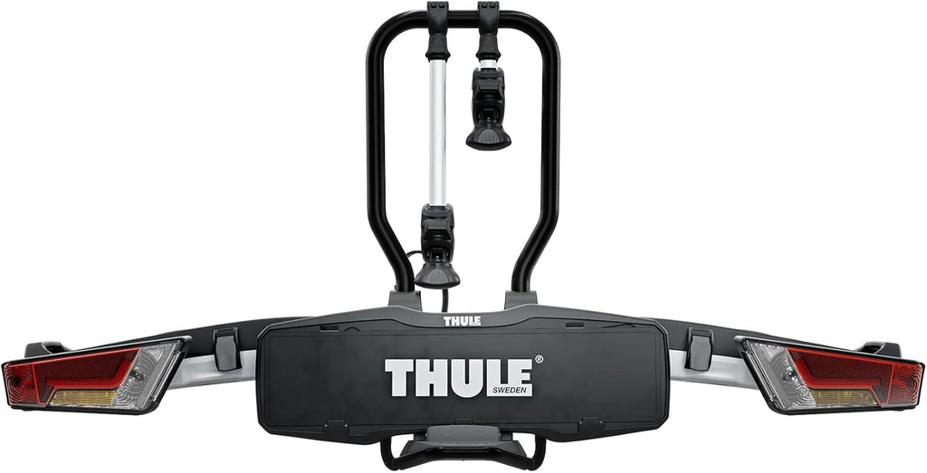 Thule EasyFold XT Porte-Vélos, Porte-Vélos sur Attelage Black/Aluminum 2 Bikes
