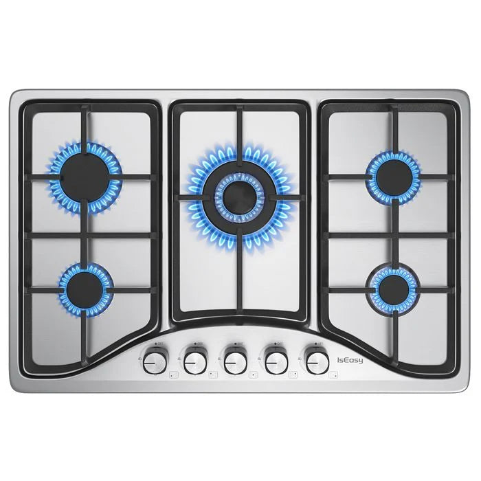 Plaque de cuisson gaz IsEasy MGBS-314A 4 feux Inox