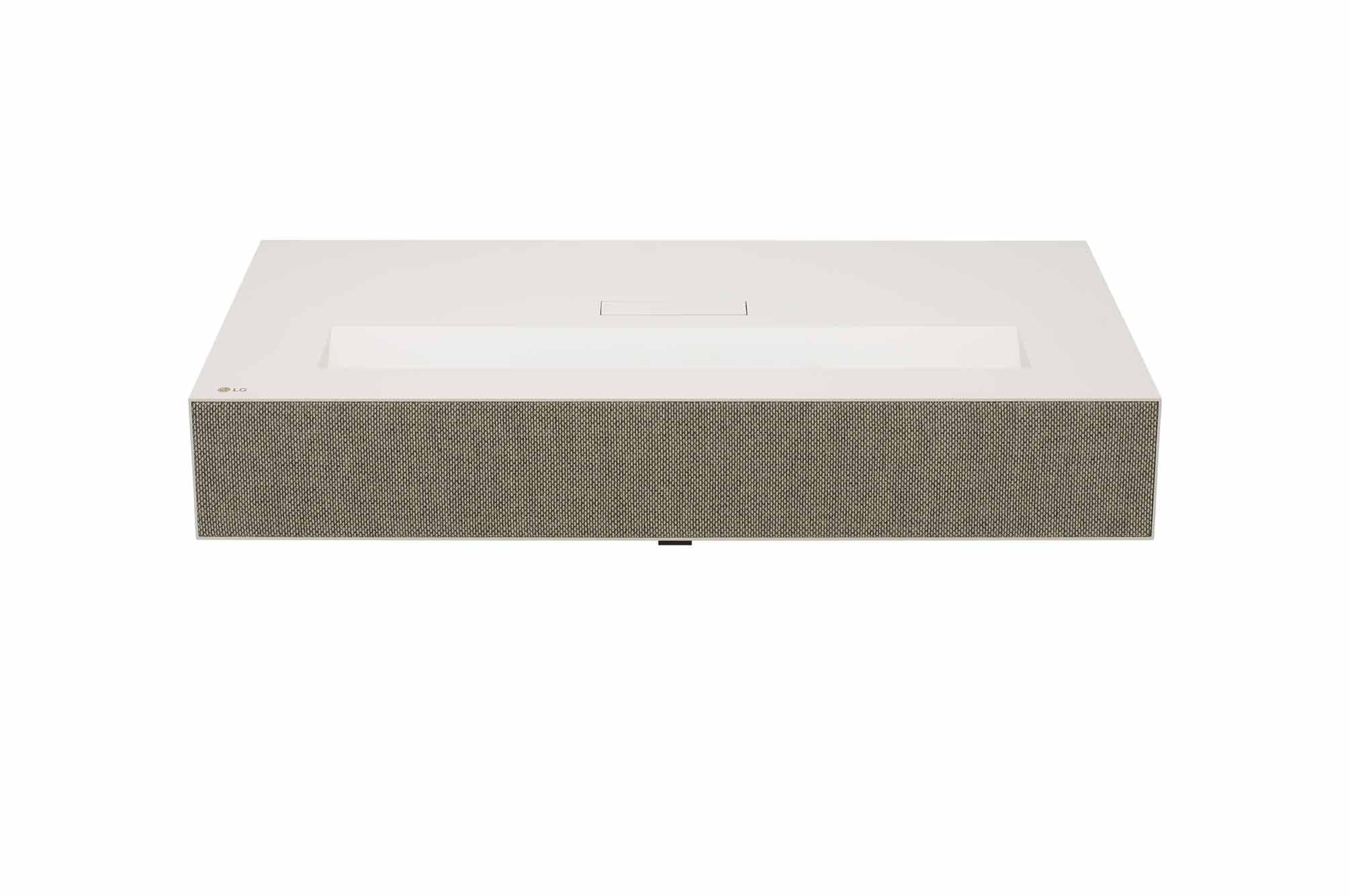 LG CineBeam Vidéoprojecteur Laser HU915QE Focale Ultra Courte pour Home Cinema, 3700 lumens, 4K UHD 2160p, Projection Entre 90"~120", LG Smart webOS6.