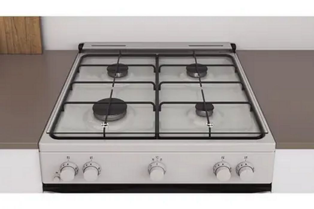 Cuisinière à gaz Indesit IS67G1KMW/E/1