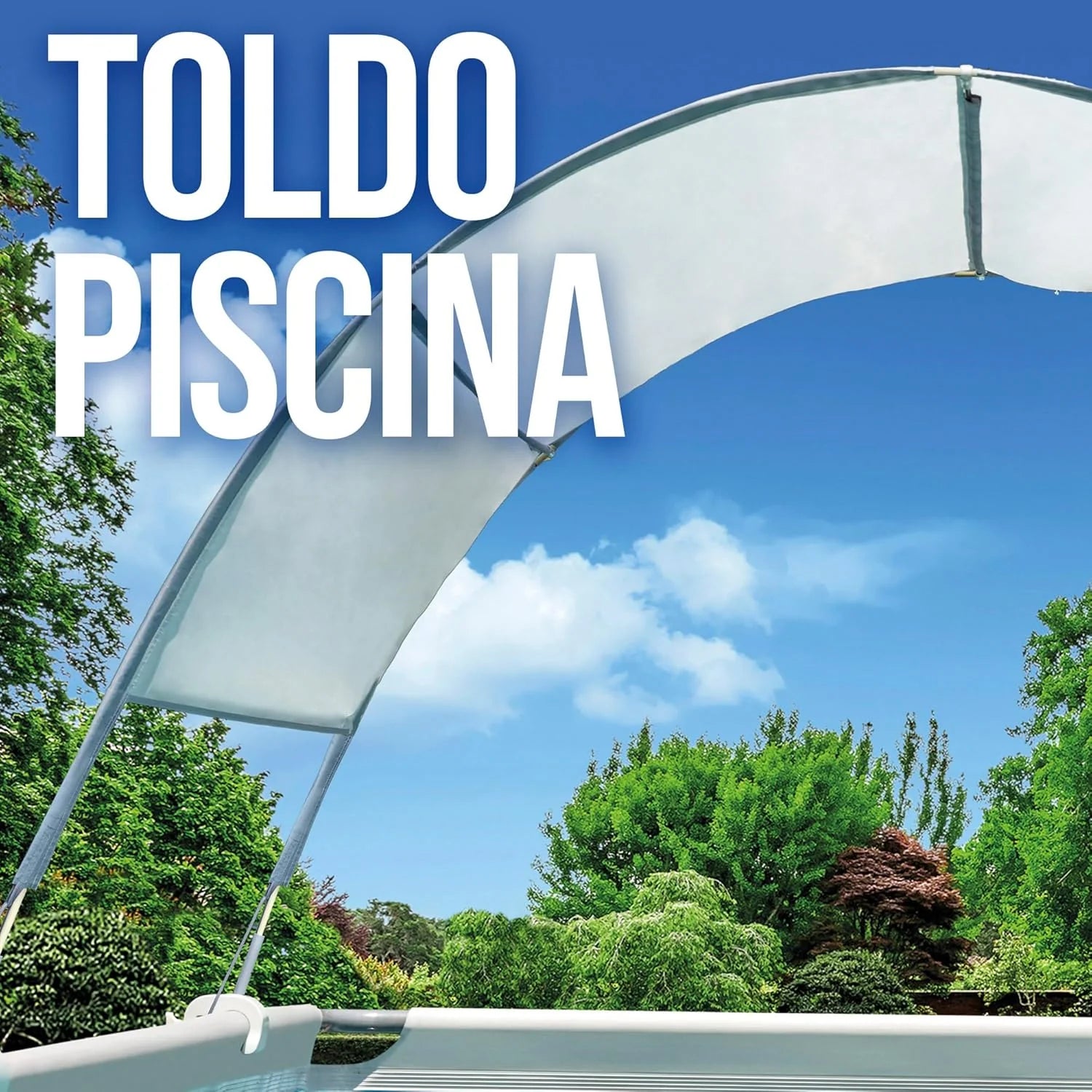 Intex voile d'ombrage pour piscine hors sol