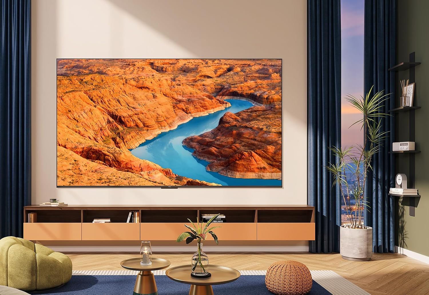 TCL TV QLED 4K 139 cm 55T8B - QLED Pro - 144Hz - Google TV [Classe énergétique E]