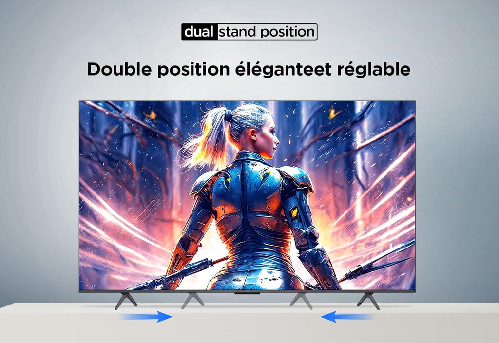 TCL TV QLED 4K 139 cm 55T8B - QLED Pro - 144Hz - Google TV [Classe énergétique E]