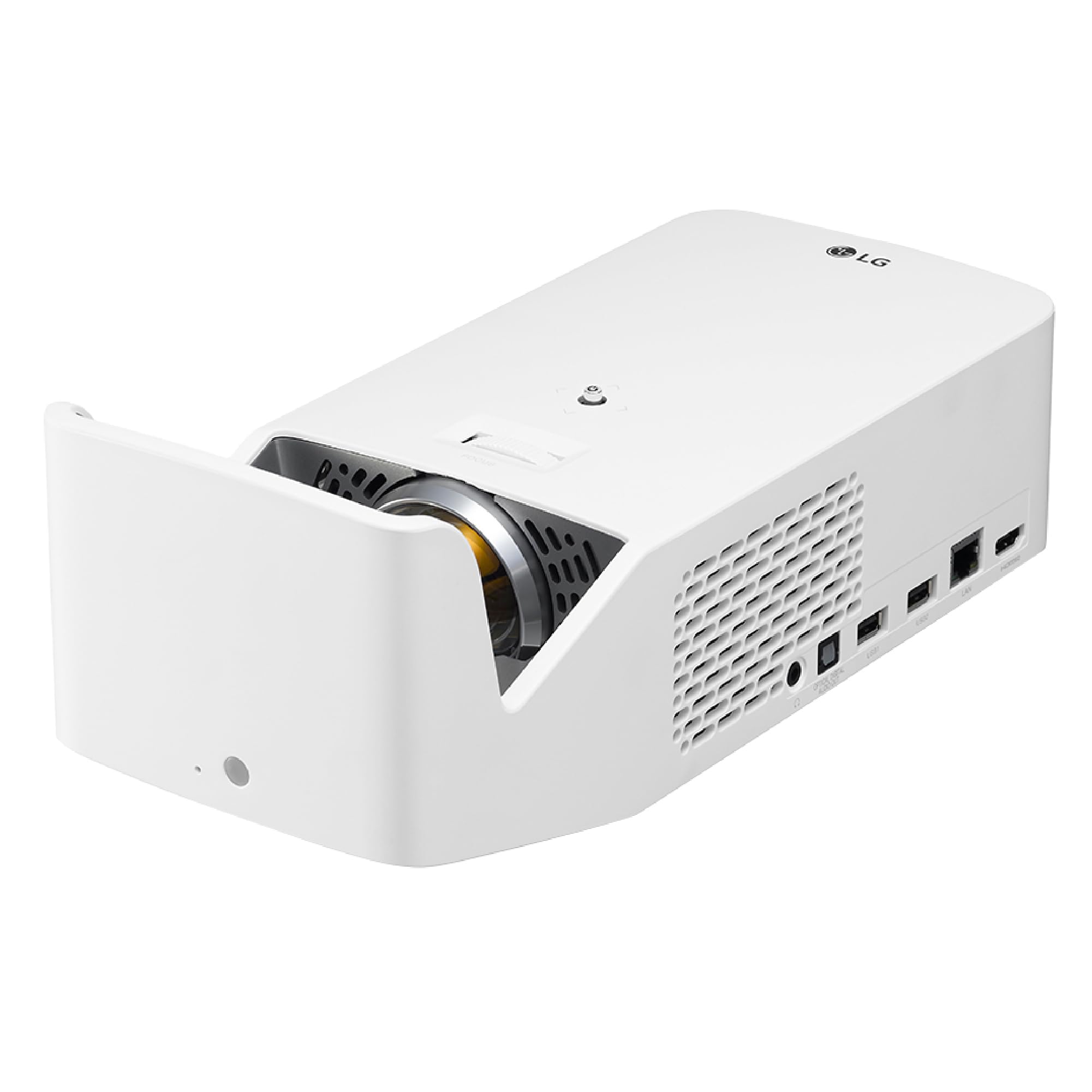 LG Electronics CineBeam Vidéoprojecteur LED HF65LSR Focale Ultra Courte pour Home Cinema, 1000 Lumen, FHD 1080p, Projection Entre 60"~100", Smart webO