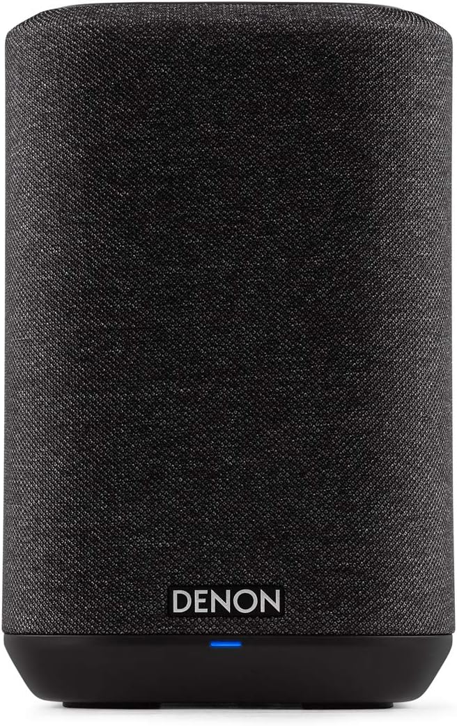 Denon Home 150 enceinte multiroom Hi-Fi avec HEOS intégré, Alexa intégrée, Wi-Fi, Bluetooth, USB, AirPlay 2, audio Hi-Res, noir