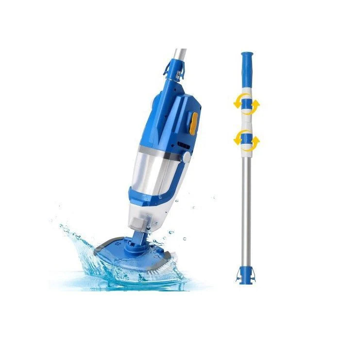 ALIGHTUP - Aspirateur de piscine électrique à main, Électrique Nettoyeur de piscine, Nettoyeur à batterie, 230V, 33W - Bleu