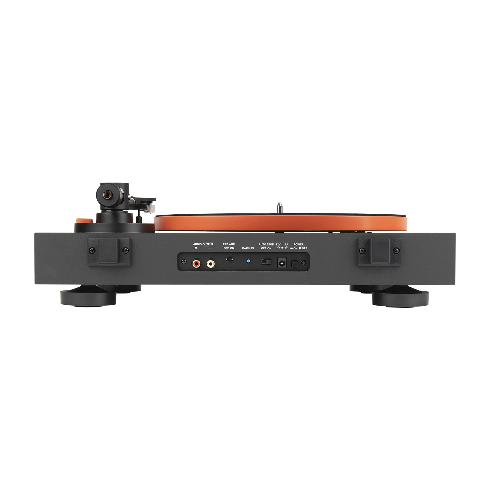JBL Spinner BT, Platine Bluetooth avec AptX-HD, design dynamique, porte-cellule amovible, plateau en aluminium et entraînement par courroie, cellule m