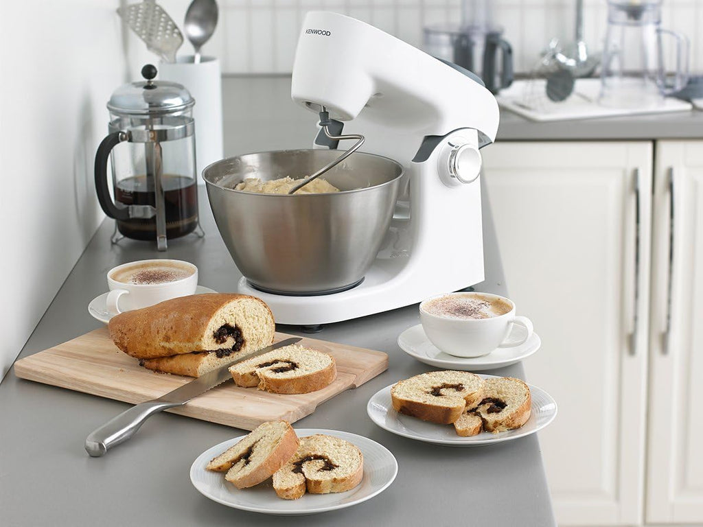 Kenwood MultiOne Robot Ptissier KHH326WH, Bol Multifonction, Centrifugeuse, Blender, Presse-Agrumes et Hachoir, 1000 W, 4,3 Litres, Plastique, Blanc