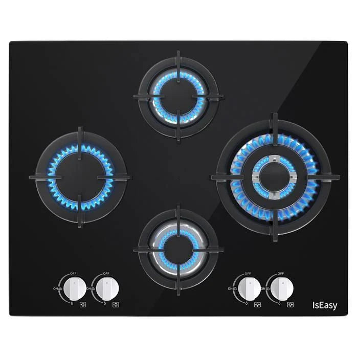 Plaque gaz ISEASY 3 feux encastrable 60x52 cm