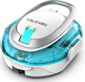 Robot de Piscine Sans Fil S2, Double Filtration, Autonomie 90 Min, Nettoyeur Compact pour Piscines Jusqu'à 80 m²