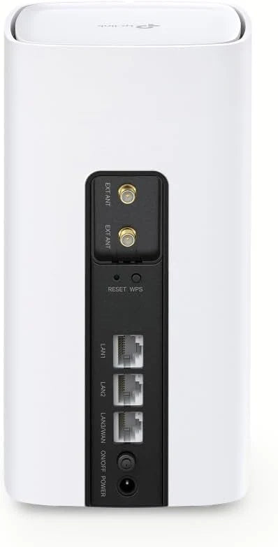 TP-Link Routeur 5G, Routeur WiFi 6 AX1800Mbps, 3 Ports Gigabit, Bi-Bande MU-Mimo, EasyMesh, Connecte Jusqu’à 64 Appareils, Plug-and-Play, Compatible Toutes Les Cartes SIM des opérateurs, Archer NX200