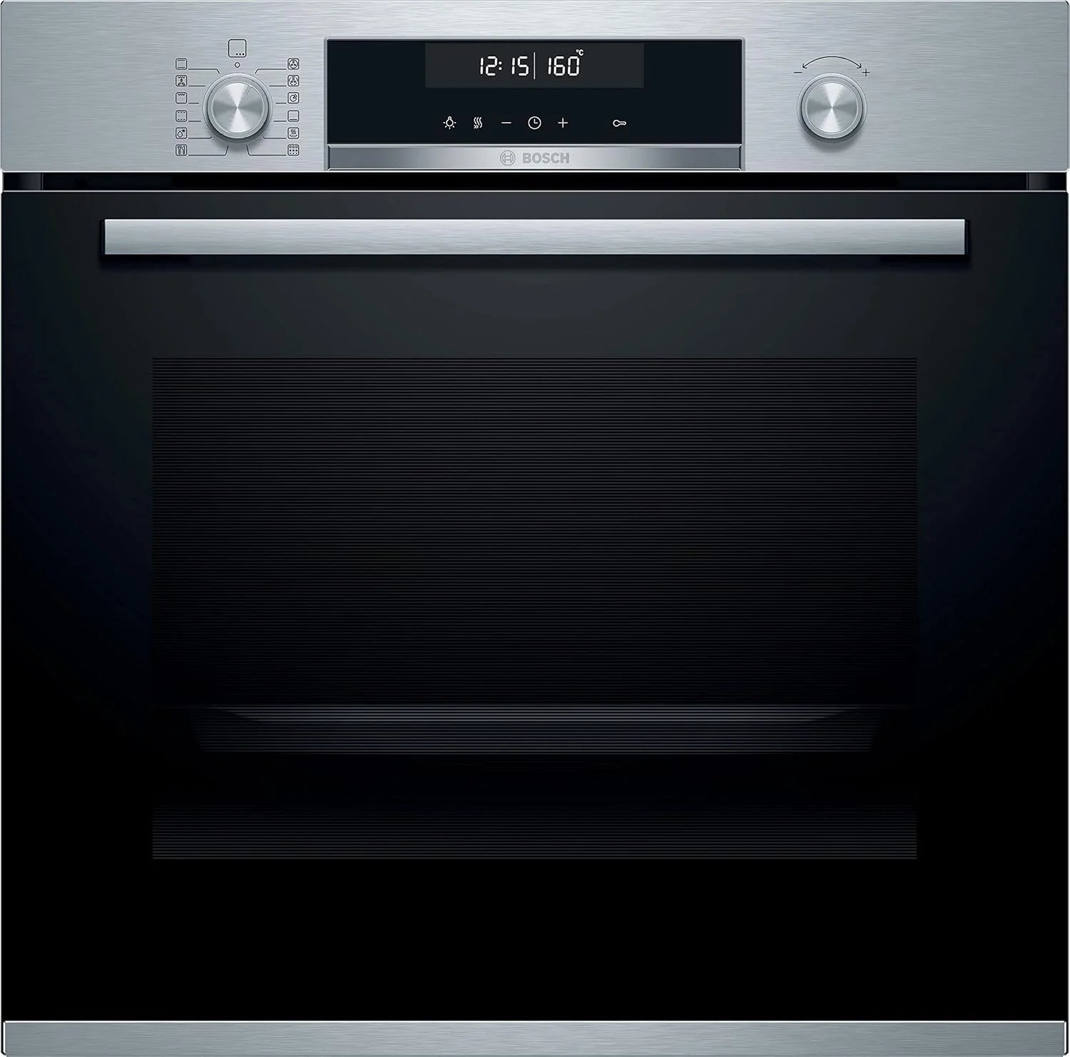 Bosch HBG5780S0 - Série 6, Four encastrable - Multi-fonctions - Pyrolyse - Grande capacité de 71 L - 3600 W - Inox