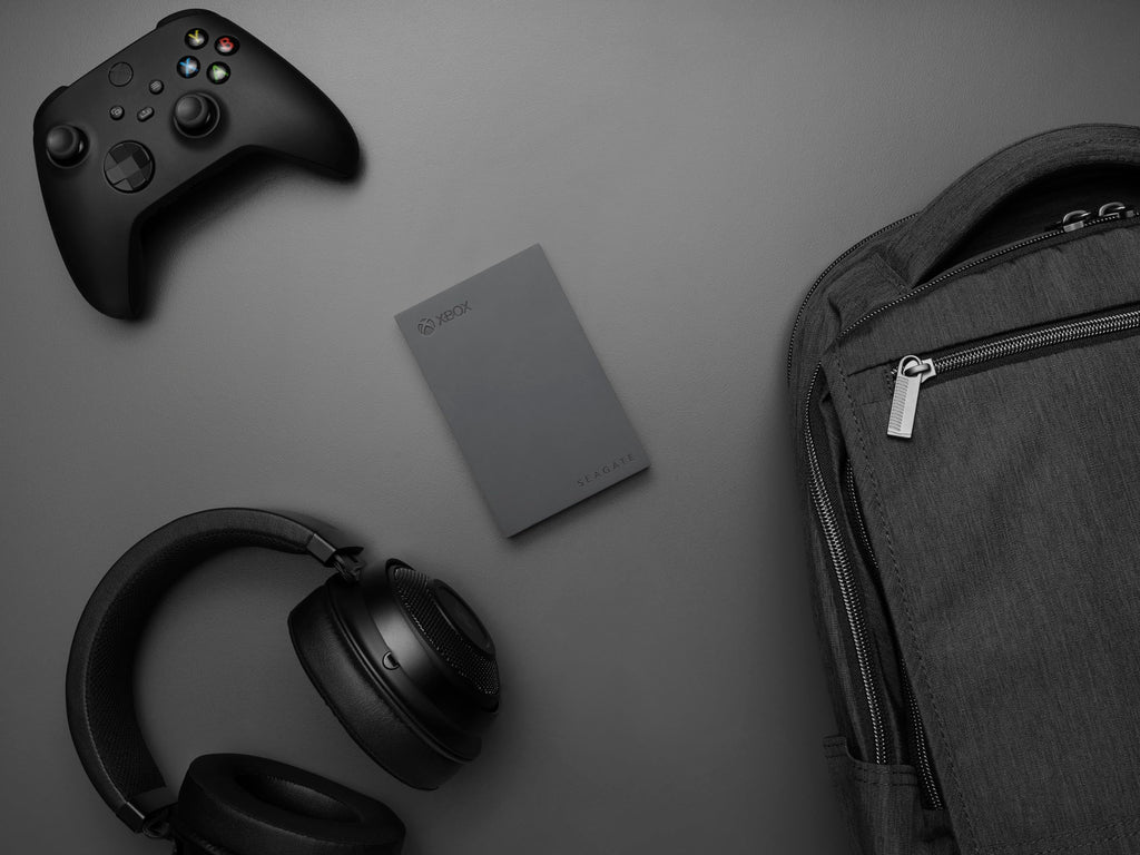 Seagate Game Drive pour Xbox 2To, Disque Dur Externe, HDD Portable, USB 3.2, Noir, certifié Xbox, LED RVB, Services Rescue (STKX2000403)