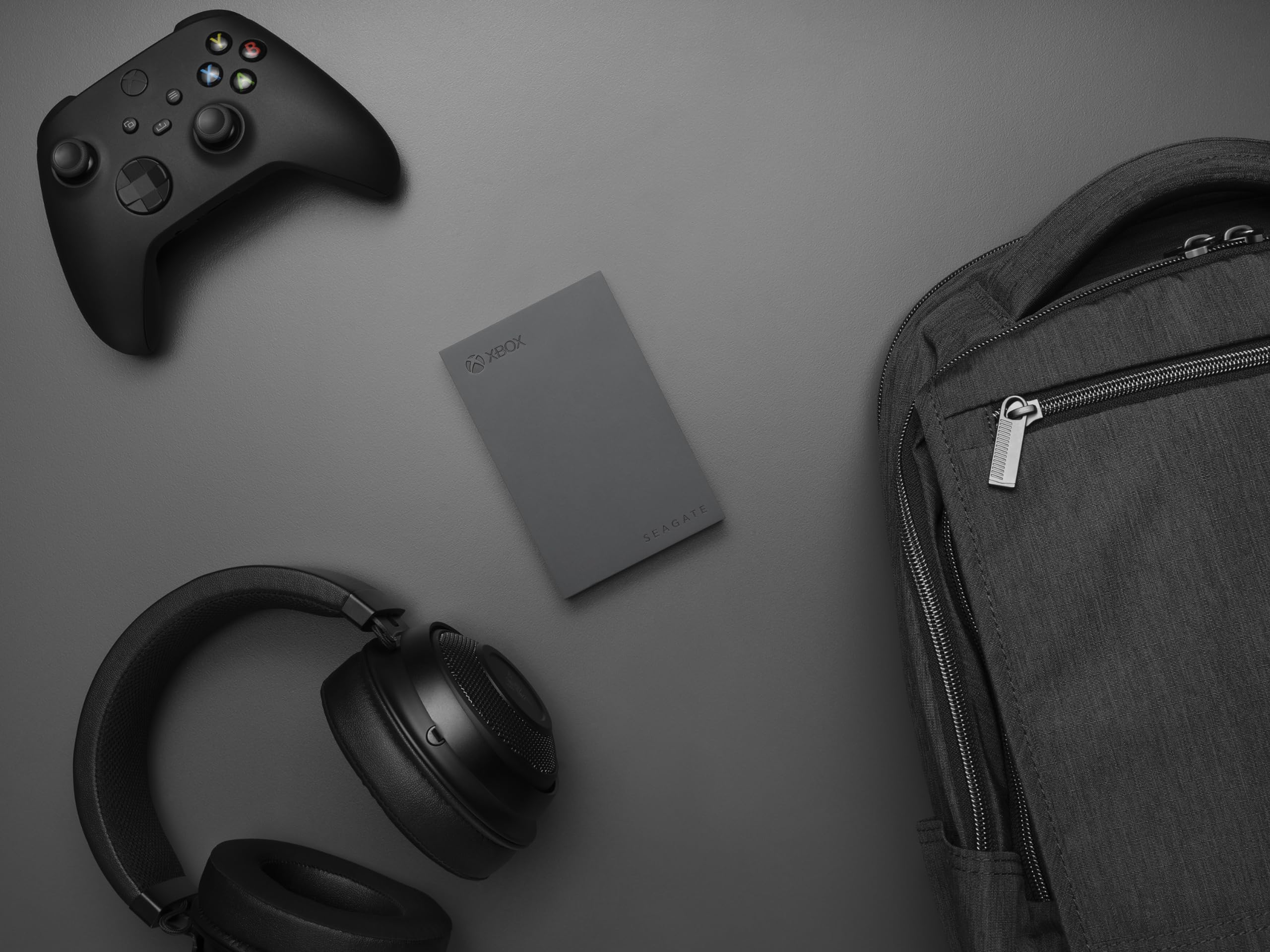 Seagate Game Drive pour Xbox 2To, Disque Dur Externe, HDD Portable, USB 3.2, Noir, certifié Xbox, LED RVB, Services Rescue (STKX2000403)