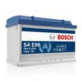 Bosch S4 E08 Batterie Auto 70 A/h - 760 A - Batterie 12 V, EFB Plomb-acide pour Véhicules avec Système Start/Stop, Polarité Gauche (-) Droite (+), 278 x 175 x 190 mm