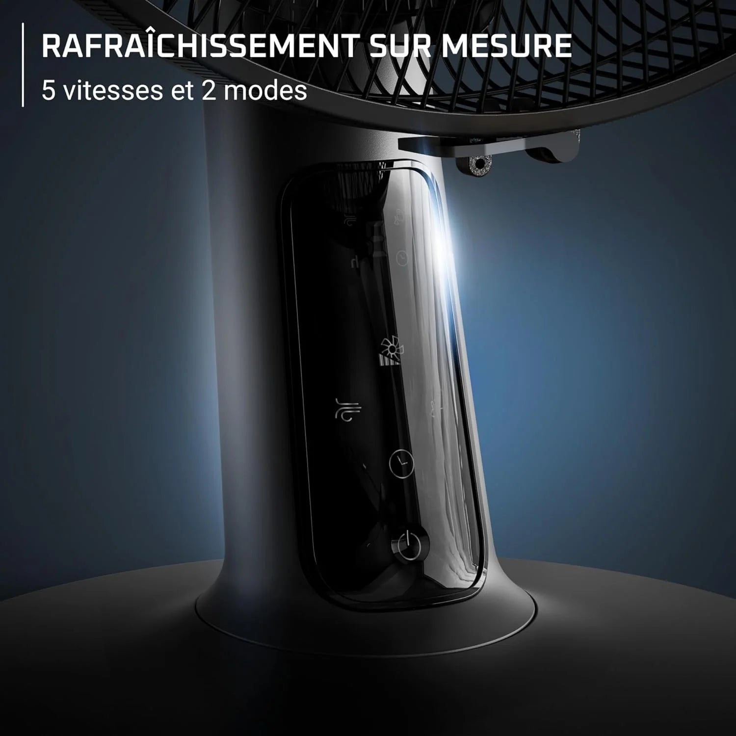 Rowenta Turbo Silence Extreme +, Ventilateur de table, Rafraîchissement intense, Silencieux, Économies d'énergie, VU2750F0