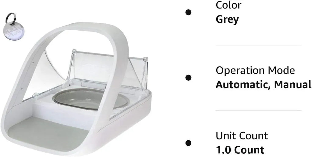 Distributeur automatique de nourriture pour animaux - distributeur à puce électronique MPF001 - pour aliments humides et secs - serviette pour animaux eOutletDeals offerte