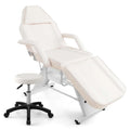 Costway Lit de massage 72" avec tabouret hydraulique et dossier réglable