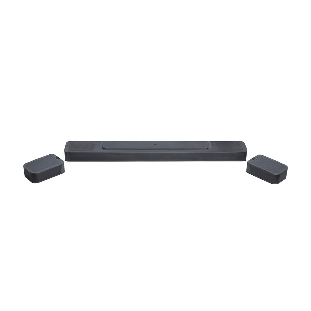 JBL Bar 1000, barre de son avec ses haut-parleurs et son caisson de basses sans fil, Son surround 3D Dolby Atmos, DTS:X et MultiBeam, connexion WiFi,