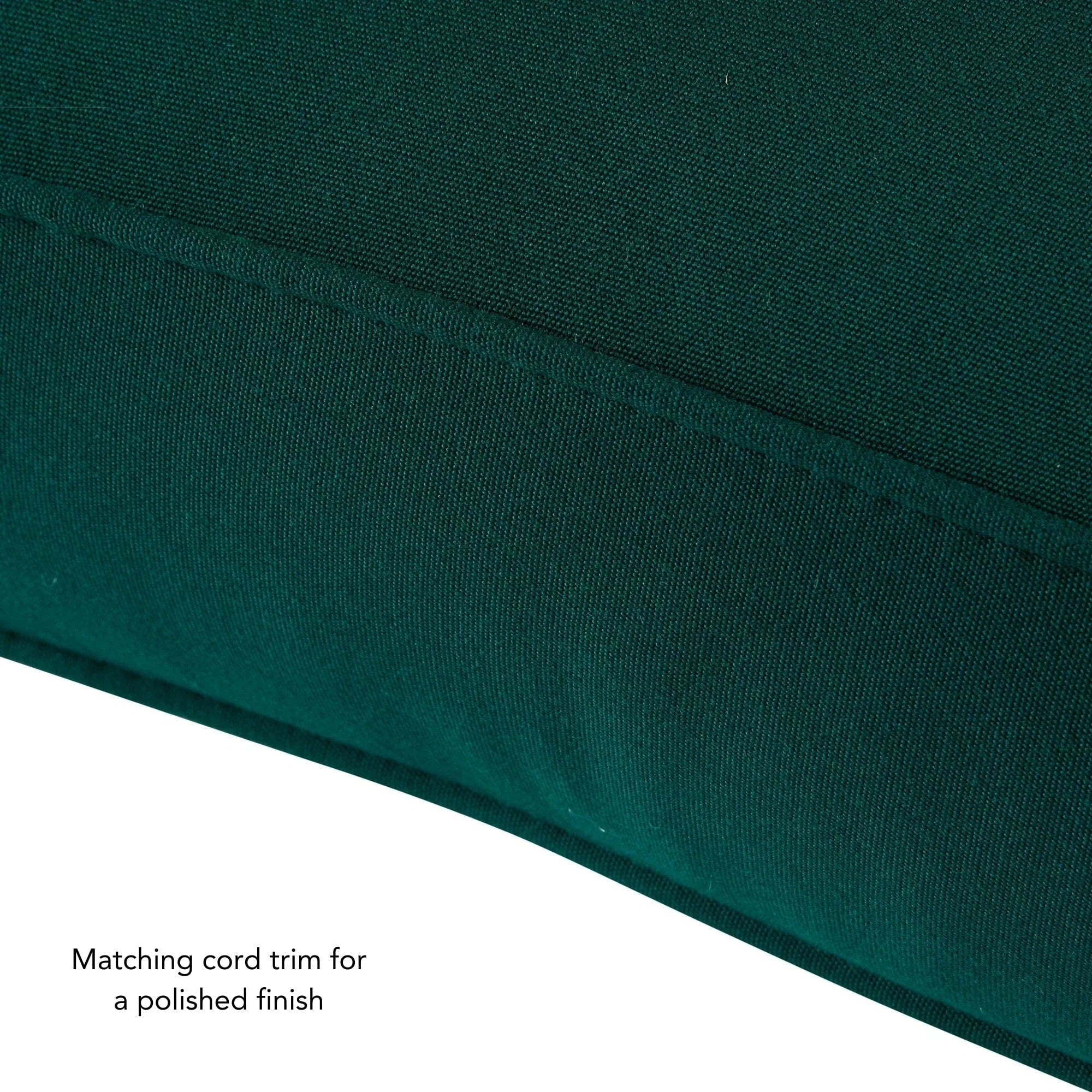 Ensemble de deux coussins d'extérieur haut de gamme Sunbrella pour assise profonde