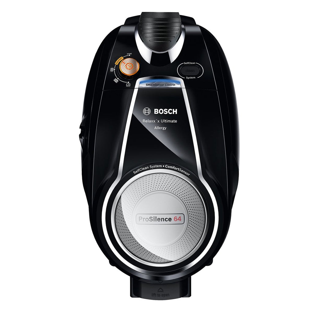 Bosch Electroménager Série 8, BGS7MS64, aspirateur traîneau sans Sac ProSilence, extrêmement Silencieux, Technologie SensorBagless et système de Netto