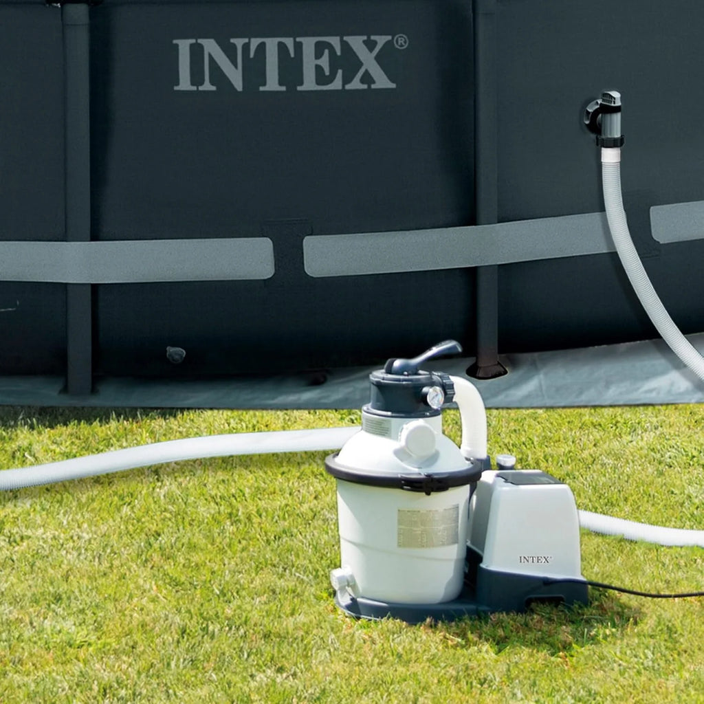 Intex Krystal Clear 26642 SX925 Filtre à sable Blanc Débit 2000 l/h