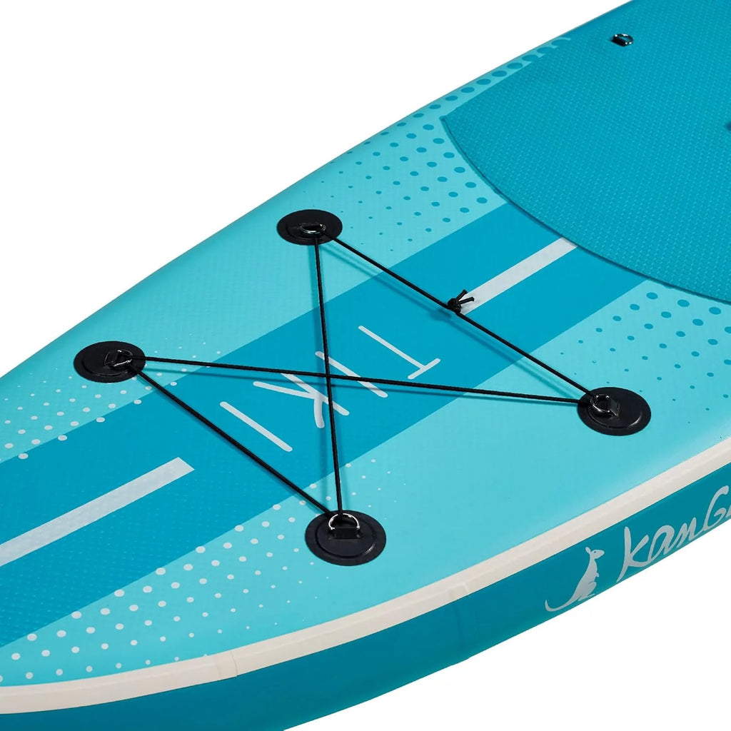 Kangui - Stand up Paddle 305cm Sup Gonflable + pagaie + Sac à Dos + Pompe Haute Pression + Leash + kit de réparation - TIKI