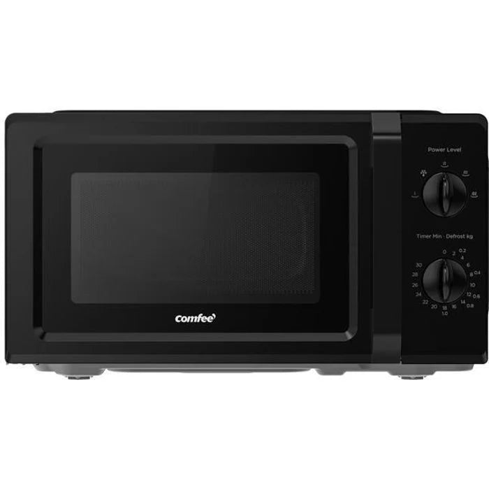 Micro-ondes pose libre - COMFEE CMO-MP012OC(BK) - Inverter - 6,2kg - L42,2 x P32,9 x H23,8 cm - 700W - 19L - Noir