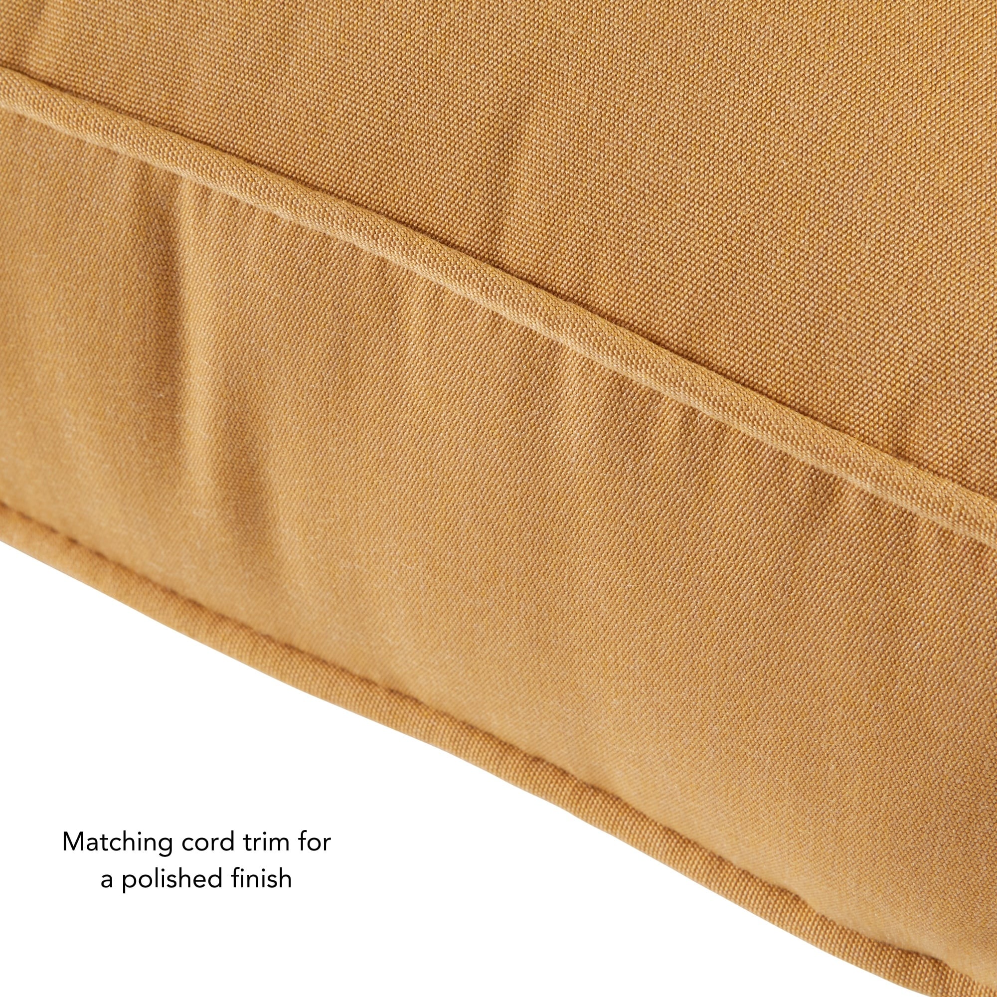 Ensemble de deux coussins d'extérieur haut de gamme Sunbrella pour assise profonde