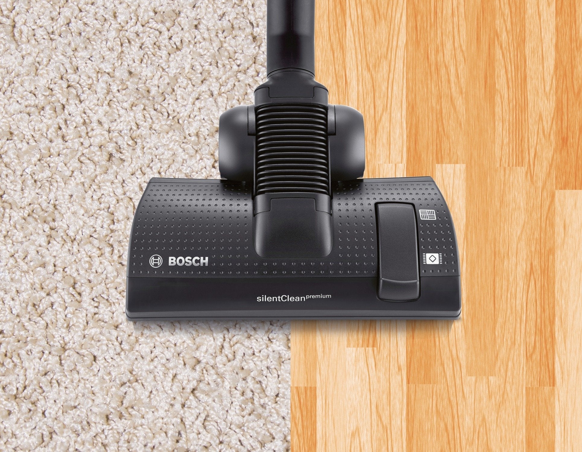 Bosch Electroménager Série 8, BGS7MS64, aspirateur traîneau sans Sac ProSilence, extrêmement Silencieux, Technologie SensorBagless et système de Netto