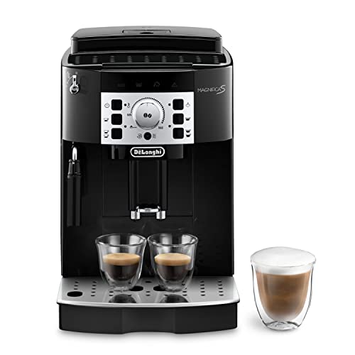 De'Longhi Magnifica S Machine a Café Grain ECAM22.110.B, Machine Expresso et Cappuccino, 1.8L, Noir [Exclusif Amazon] : Cuisine et Maison