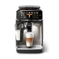 Philips Série 5400 Machine Expresso - Café à Grain - LatteGo Mousseur à Lait, 12 Spécialités de Café, Affichage Intuitif, 4 Profils Utilisateur, Chrom