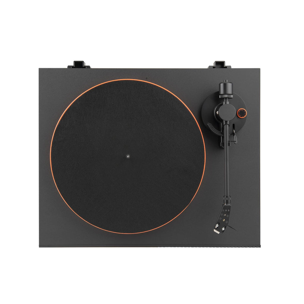 JBL Spinner BT, Platine Bluetooth avec AptX-HD, design dynamique, porte-cellule amovible, plateau en aluminium et entraînement par courroie, cellule m