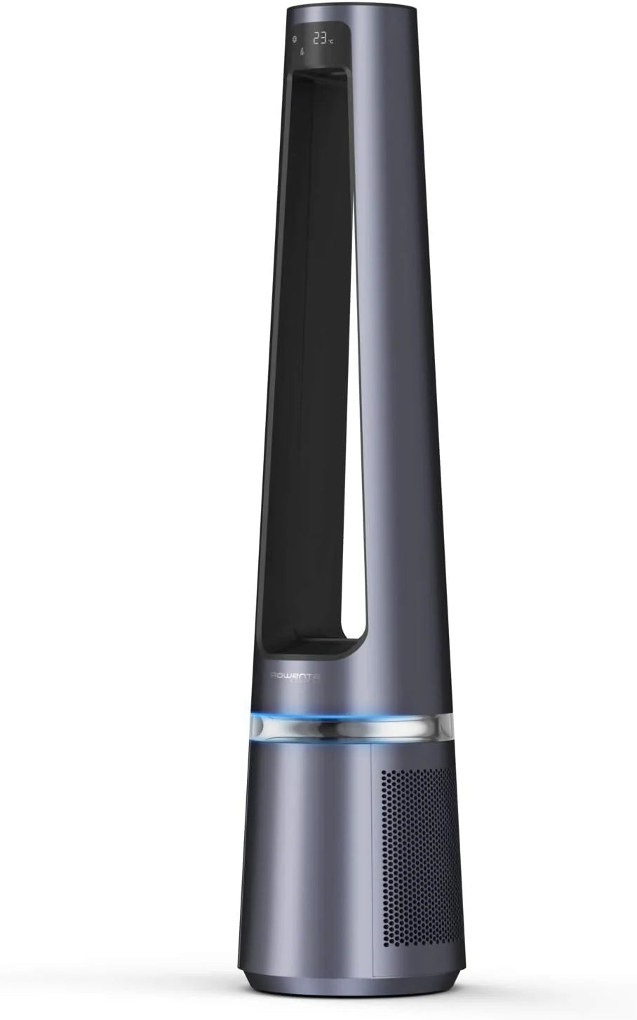 Rowenta Eclipse 2-en-1 Ventilateur purificateur, Ventile et filtre l'air, Particules fines, 32 dB (A), Puissant, Oscillation, 12 vitesses, Minuteur, Départ différé QU5030F0