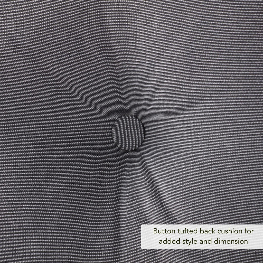Ensemble de deux coussins d'extérieur haut de gamme Sunbrella pour assise profonde
